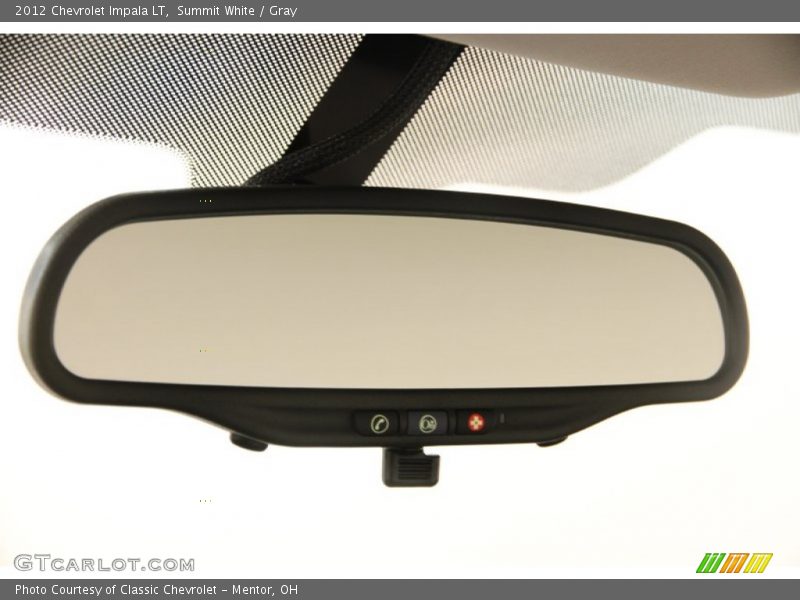 Summit White / Gray 2012 Chevrolet Impala LT