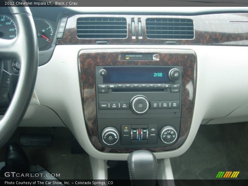 Black / Gray 2012 Chevrolet Impala LT