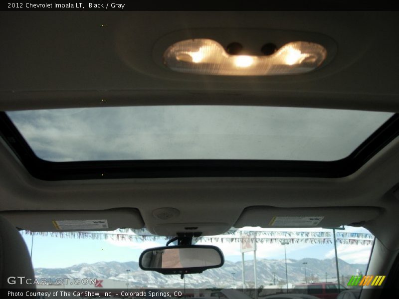 Black / Gray 2012 Chevrolet Impala LT