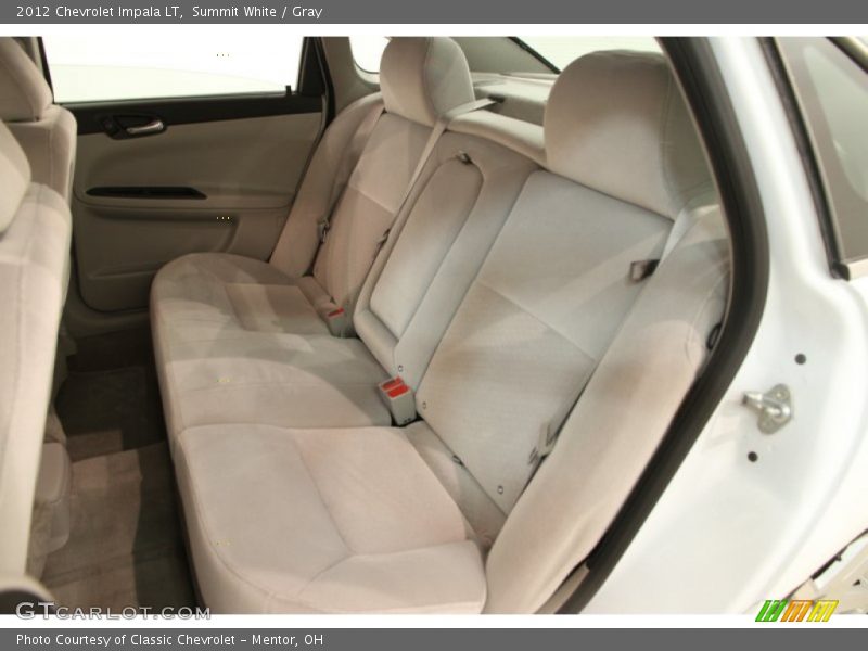 Summit White / Gray 2012 Chevrolet Impala LT
