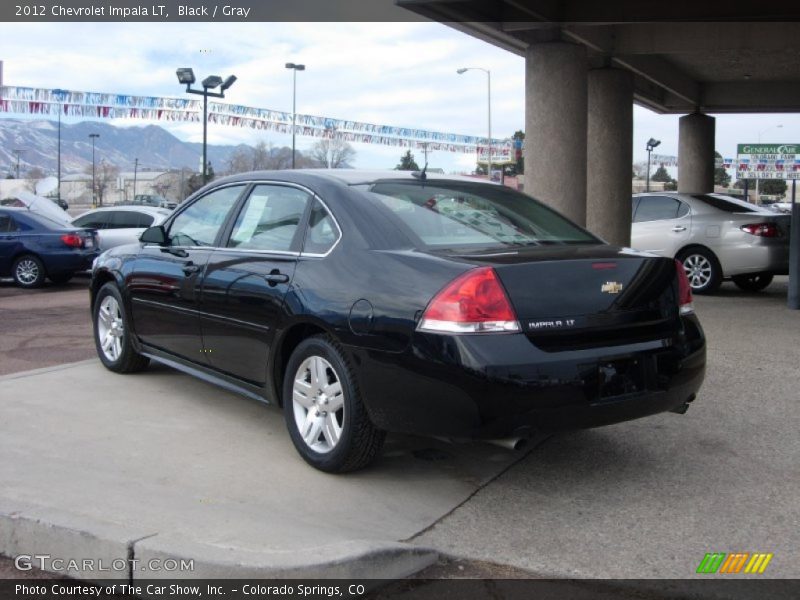 Black / Gray 2012 Chevrolet Impala LT