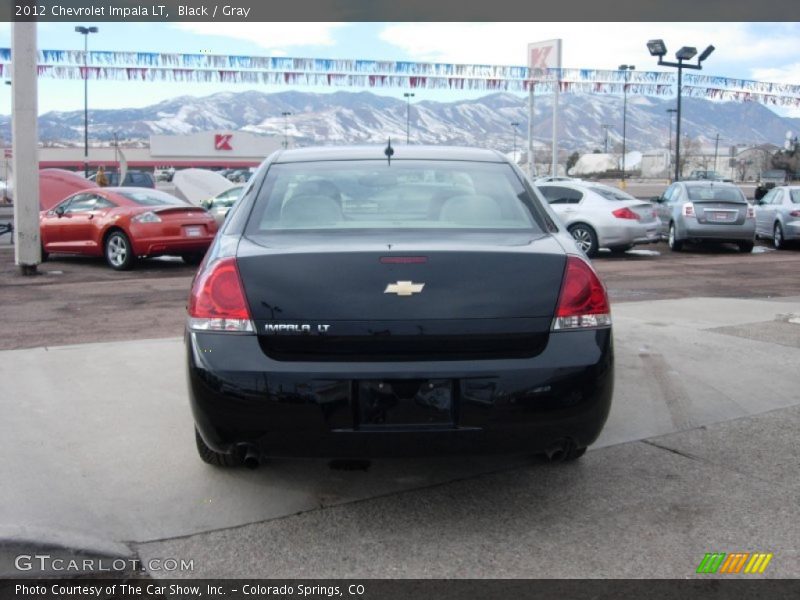 Black / Gray 2012 Chevrolet Impala LT
