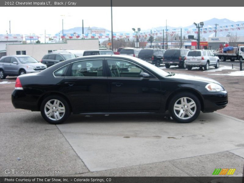 Black / Gray 2012 Chevrolet Impala LT
