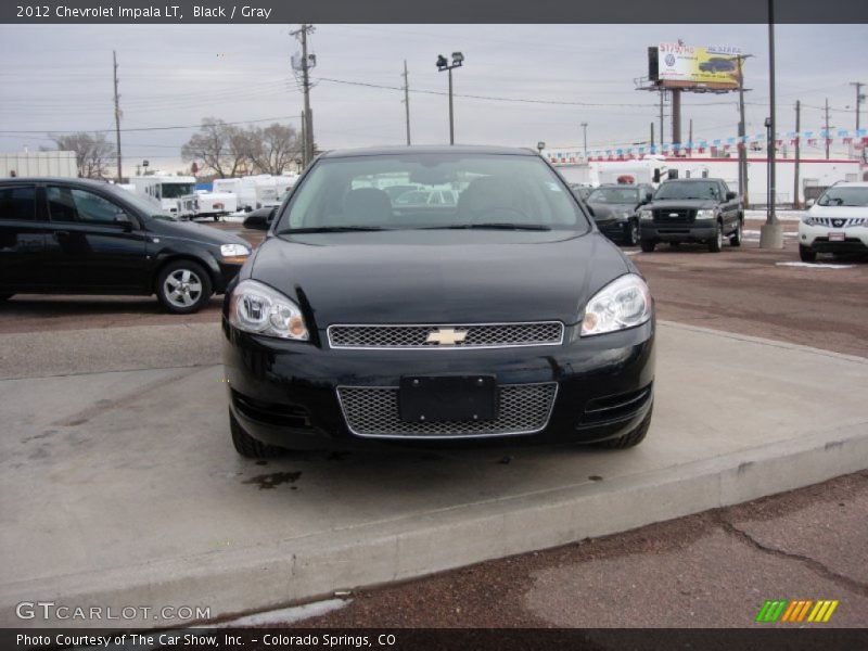 Black / Gray 2012 Chevrolet Impala LT