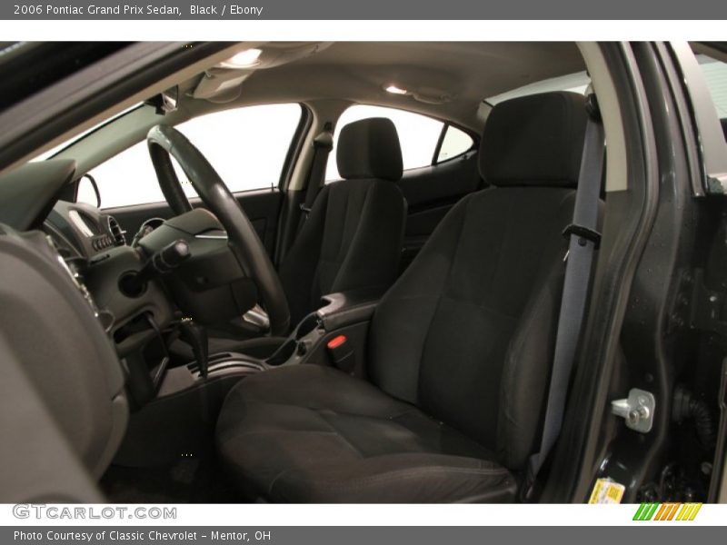 Black / Ebony 2006 Pontiac Grand Prix Sedan