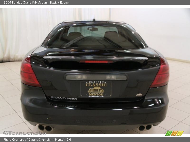 Black / Ebony 2006 Pontiac Grand Prix Sedan