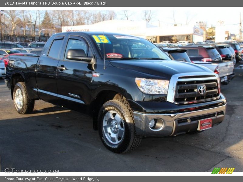 Black / Black 2013 Toyota Tundra TRD Double Cab 4x4