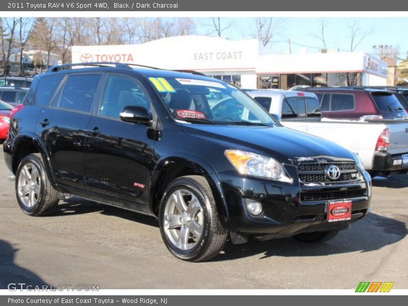 Black / Dark Charcoal 2011 Toyota RAV4 V6 Sport 4WD