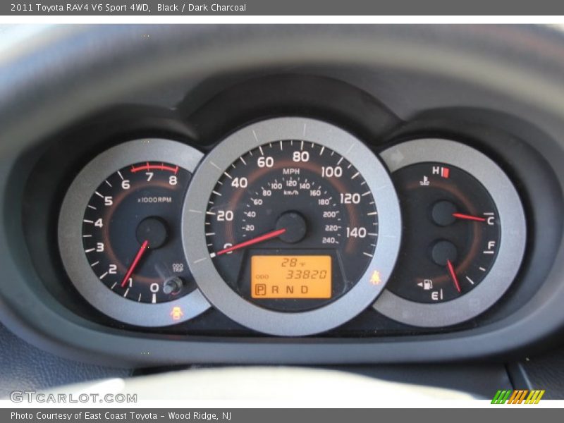 Black / Dark Charcoal 2011 Toyota RAV4 V6 Sport 4WD