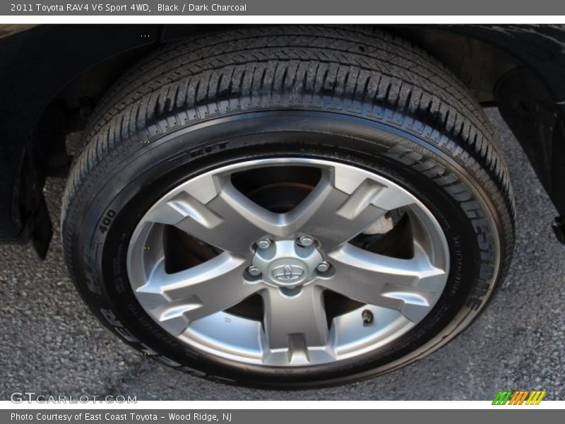 Black / Dark Charcoal 2011 Toyota RAV4 V6 Sport 4WD