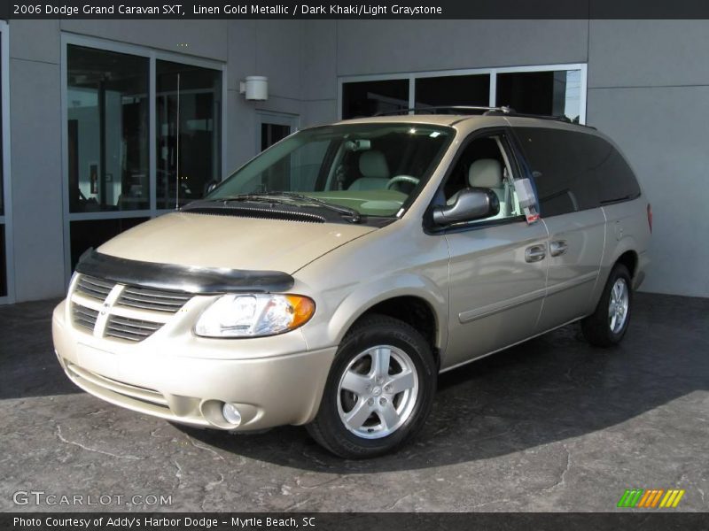 Linen Gold Metallic / Dark Khaki/Light Graystone 2006 Dodge Grand Caravan SXT