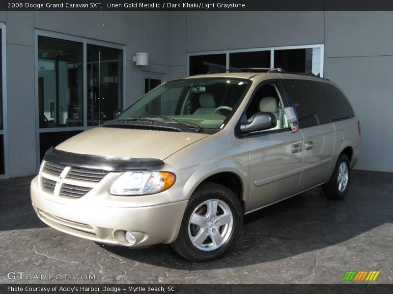 Linen Gold Metallic / Dark Khaki/Light Graystone 2006 Dodge Grand Caravan SXT