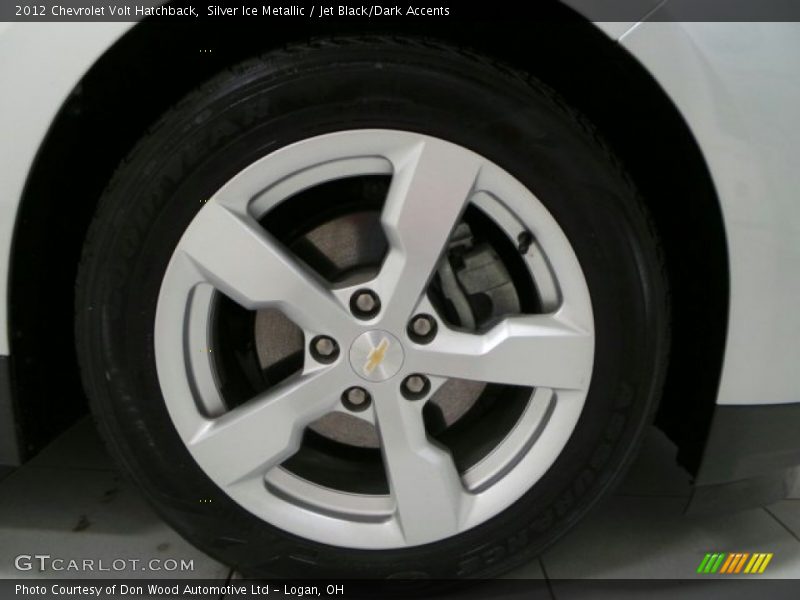 Silver Ice Metallic / Jet Black/Dark Accents 2012 Chevrolet Volt Hatchback