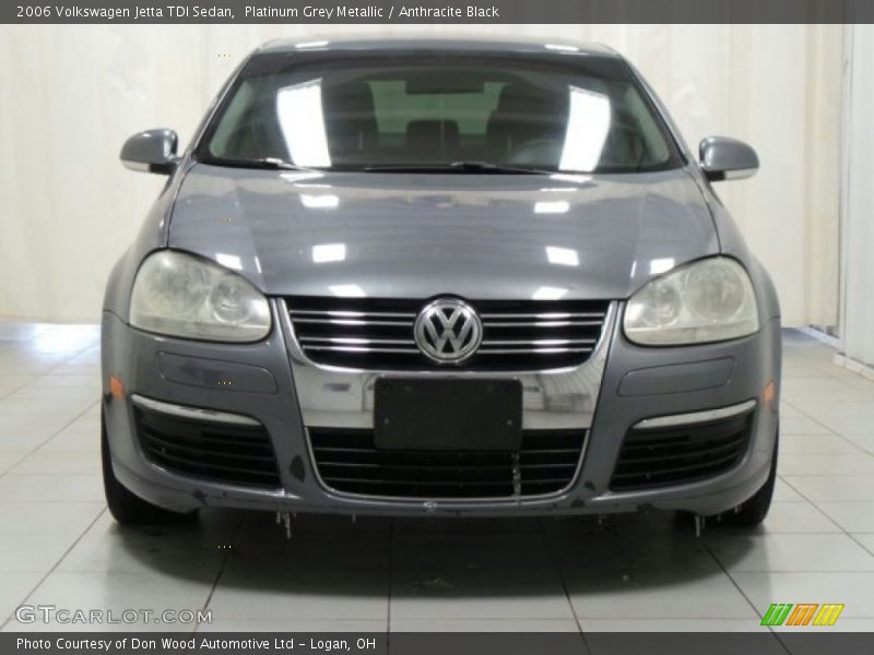Platinum Grey Metallic / Anthracite Black 2006 Volkswagen Jetta TDI Sedan