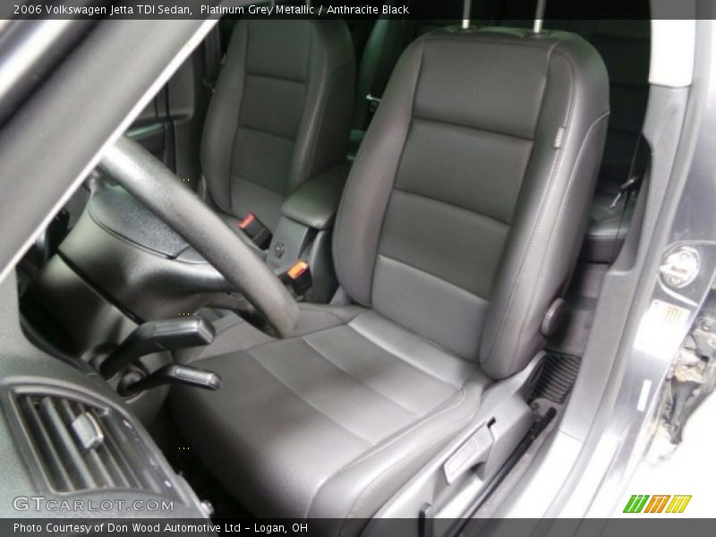 Platinum Grey Metallic / Anthracite Black 2006 Volkswagen Jetta TDI Sedan