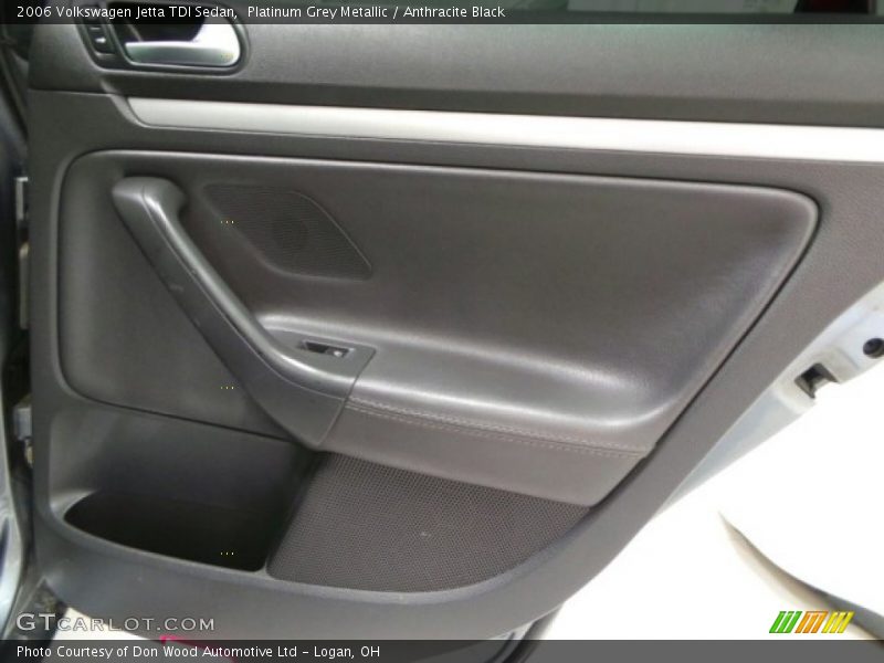 Platinum Grey Metallic / Anthracite Black 2006 Volkswagen Jetta TDI Sedan