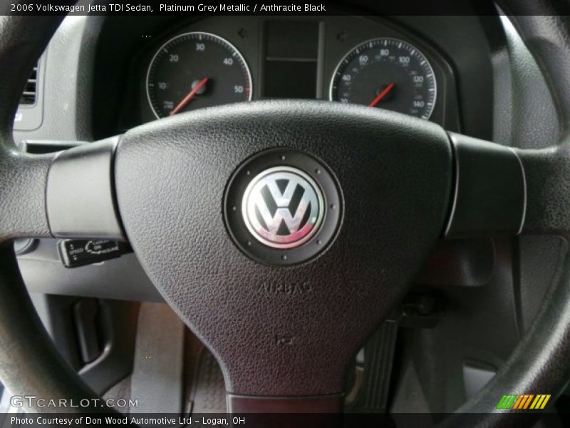 Platinum Grey Metallic / Anthracite Black 2006 Volkswagen Jetta TDI Sedan