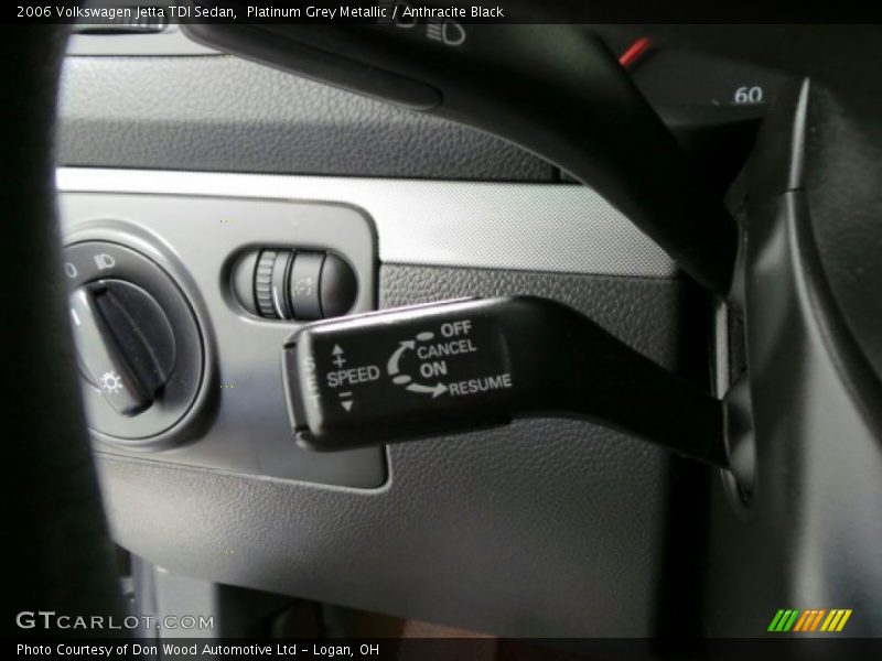 Platinum Grey Metallic / Anthracite Black 2006 Volkswagen Jetta TDI Sedan