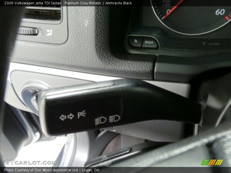 Platinum Grey Metallic / Anthracite Black 2006 Volkswagen Jetta TDI Sedan