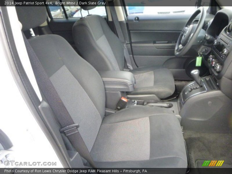 Bright White / Dark Slate Gray 2014 Jeep Patriot Sport 4x4