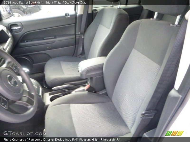 Bright White / Dark Slate Gray 2014 Jeep Patriot Sport 4x4