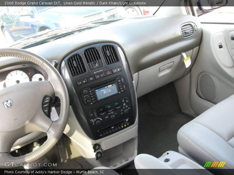 Linen Gold Metallic / Dark Khaki/Light Graystone 2006 Dodge Grand Caravan SXT