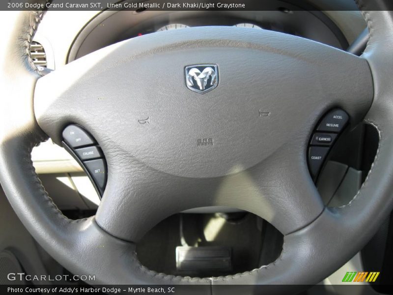 Linen Gold Metallic / Dark Khaki/Light Graystone 2006 Dodge Grand Caravan SXT