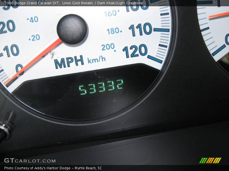 Linen Gold Metallic / Dark Khaki/Light Graystone 2006 Dodge Grand Caravan SXT