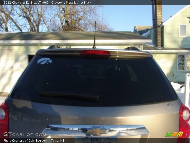 Graystone Metallic / Jet Black 2012 Chevrolet Equinox LT AWD