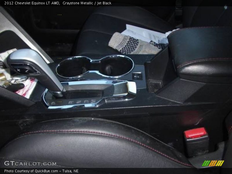 Graystone Metallic / Jet Black 2012 Chevrolet Equinox LT AWD