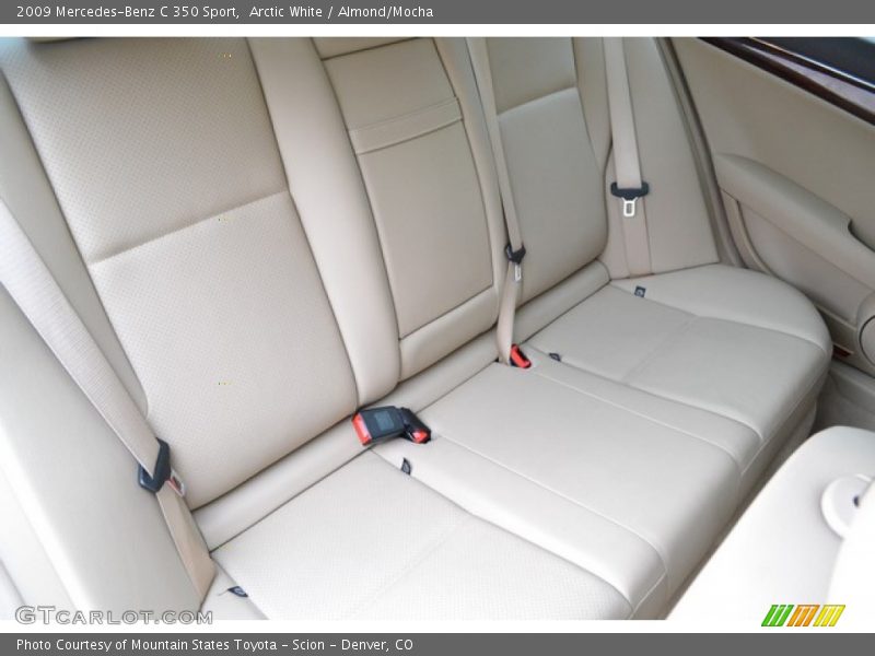 Arctic White / Almond/Mocha 2009 Mercedes-Benz C 350 Sport