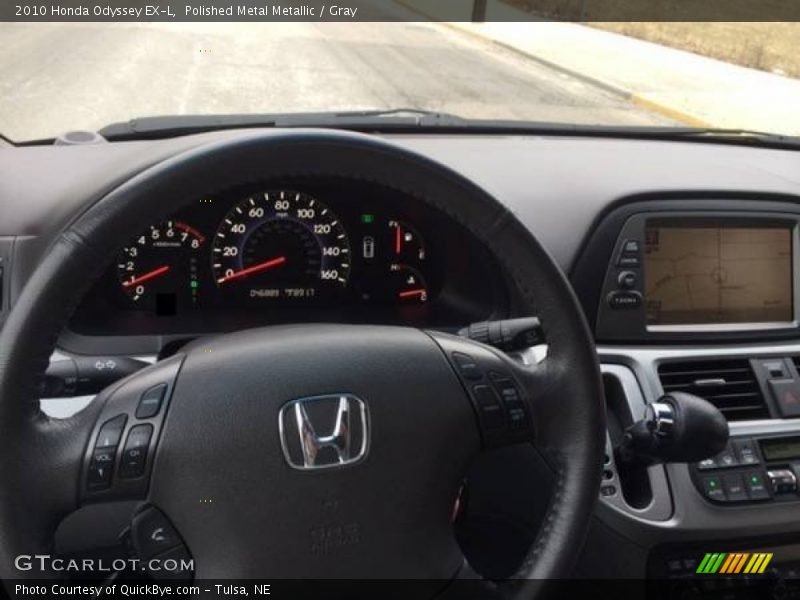 Polished Metal Metallic / Gray 2010 Honda Odyssey EX-L