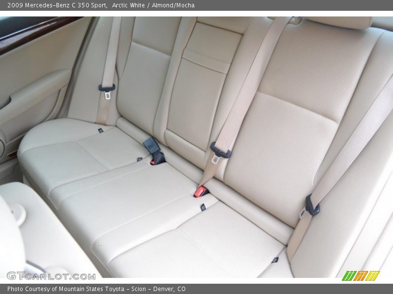 Arctic White / Almond/Mocha 2009 Mercedes-Benz C 350 Sport
