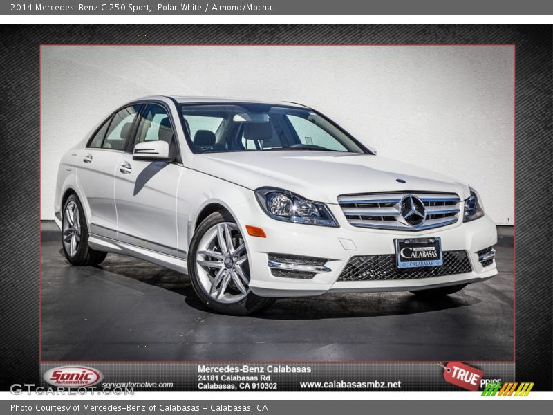 Polar White / Almond/Mocha 2014 Mercedes-Benz C 250 Sport
