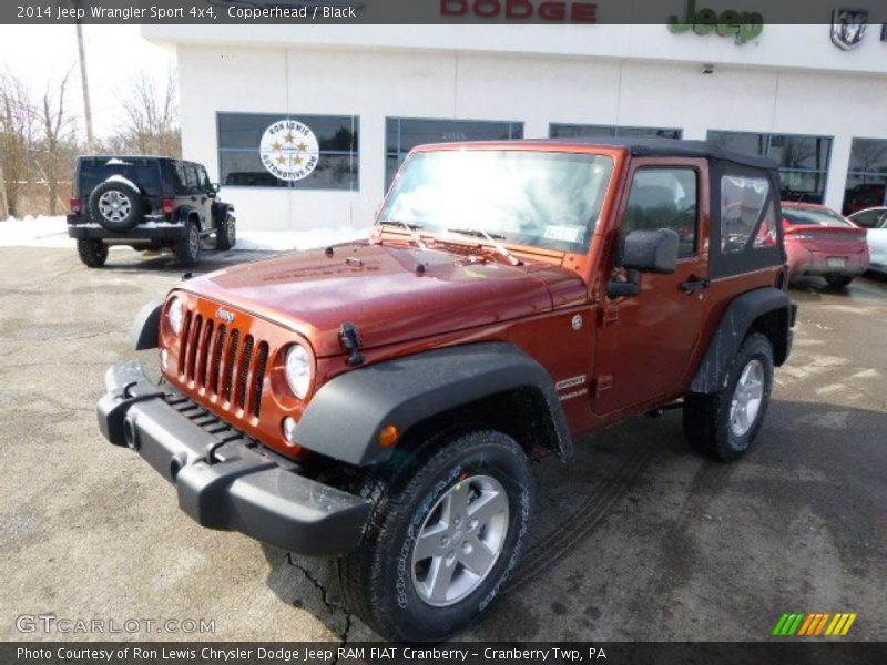 Copperhead / Black 2014 Jeep Wrangler Sport 4x4