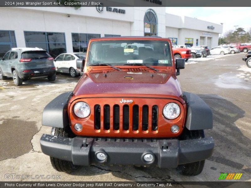 Copperhead / Black 2014 Jeep Wrangler Sport 4x4