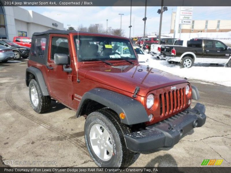 Copperhead / Black 2014 Jeep Wrangler Sport 4x4