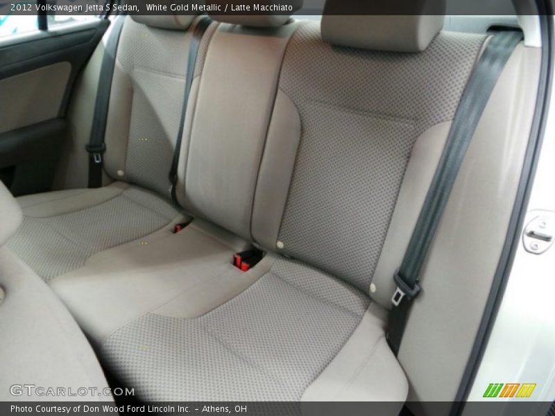 White Gold Metallic / Latte Macchiato 2012 Volkswagen Jetta S Sedan