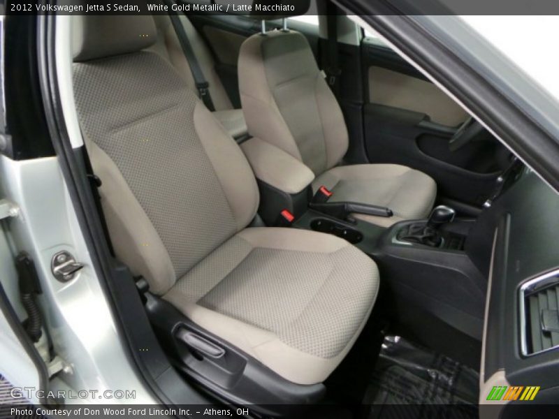 White Gold Metallic / Latte Macchiato 2012 Volkswagen Jetta S Sedan