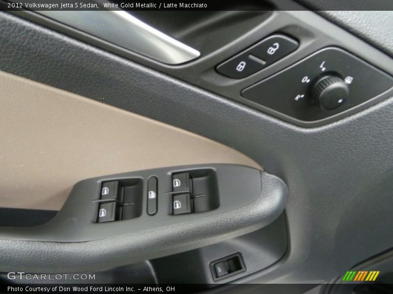 White Gold Metallic / Latte Macchiato 2012 Volkswagen Jetta S Sedan