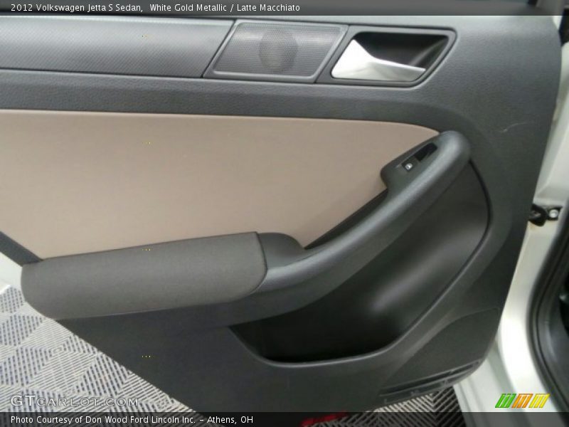 White Gold Metallic / Latte Macchiato 2012 Volkswagen Jetta S Sedan