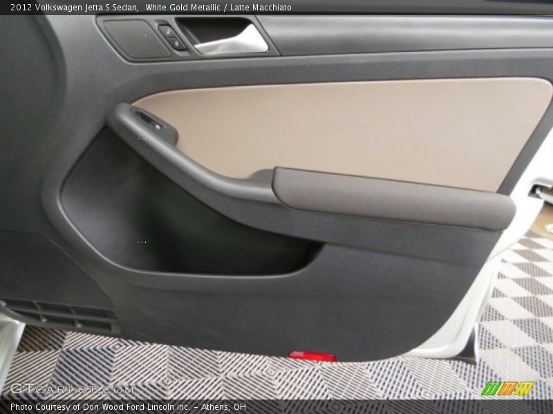 White Gold Metallic / Latte Macchiato 2012 Volkswagen Jetta S Sedan