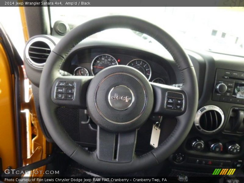 Amp'd / Black 2014 Jeep Wrangler Sahara 4x4