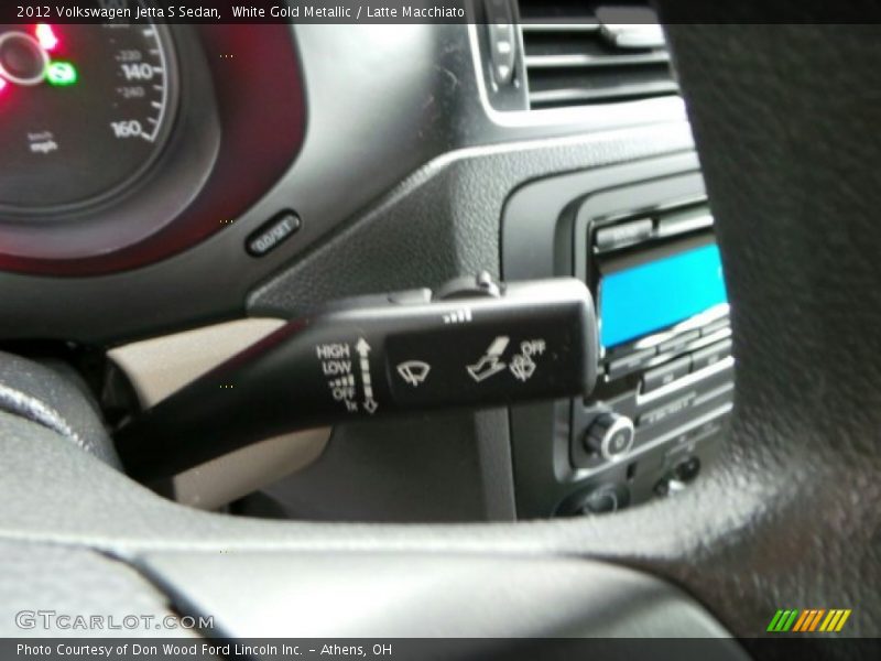 White Gold Metallic / Latte Macchiato 2012 Volkswagen Jetta S Sedan