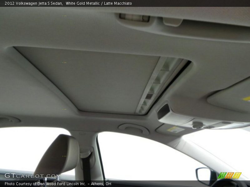White Gold Metallic / Latte Macchiato 2012 Volkswagen Jetta S Sedan