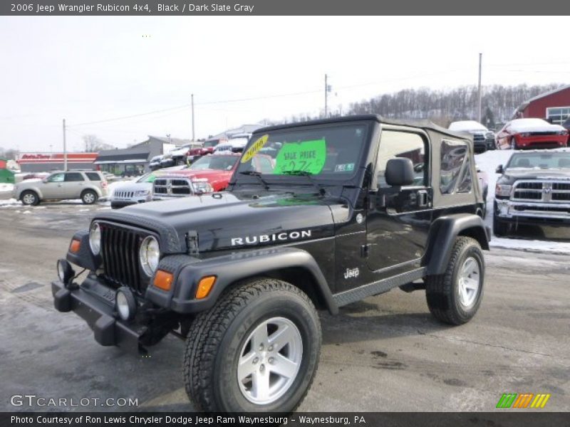 Black / Dark Slate Gray 2006 Jeep Wrangler Rubicon 4x4