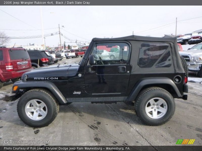 Black / Dark Slate Gray 2006 Jeep Wrangler Rubicon 4x4