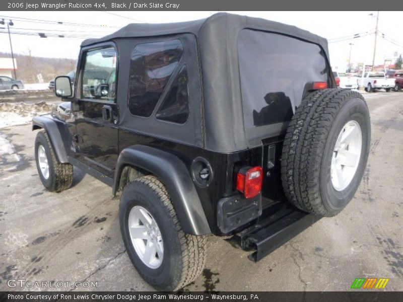 Black / Dark Slate Gray 2006 Jeep Wrangler Rubicon 4x4