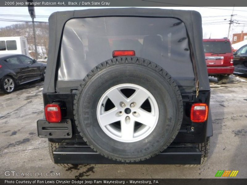 Black / Dark Slate Gray 2006 Jeep Wrangler Rubicon 4x4