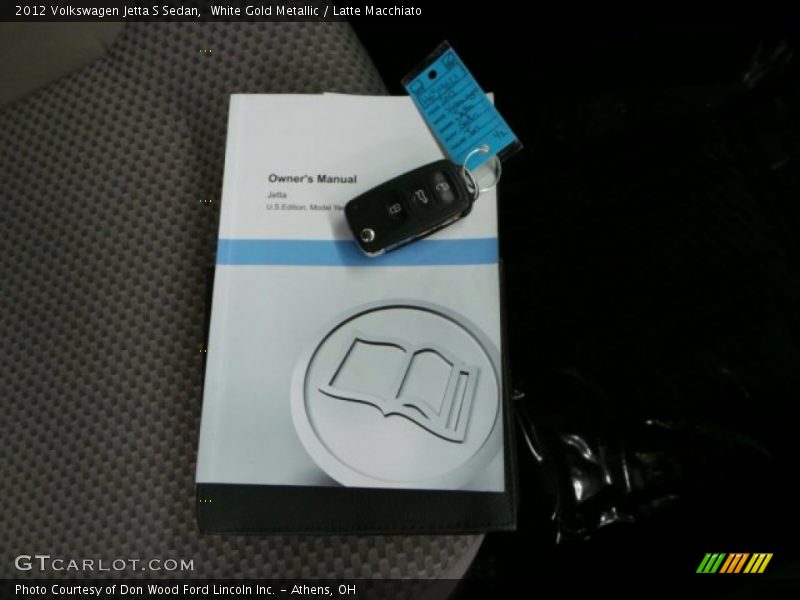 White Gold Metallic / Latte Macchiato 2012 Volkswagen Jetta S Sedan